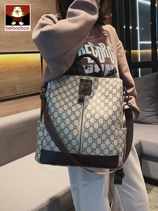 Bolso Retro Otoño Invierno de Gran Capacidad con Estampado - Image 4