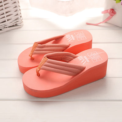Sandalias Flip Flops Antideslizantes para Mujer - Colores Dulces Verano - Image 4