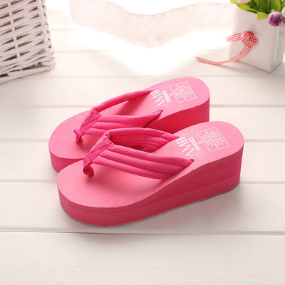 Sandalias Flip Flops Antideslizantes para Mujer - Colores Dulces Verano - Image 12