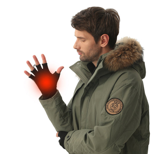 Guantes Calefactores con Carga USB - Dedos Libres - Image 10