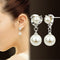 Aretes de Diamante con Flecos