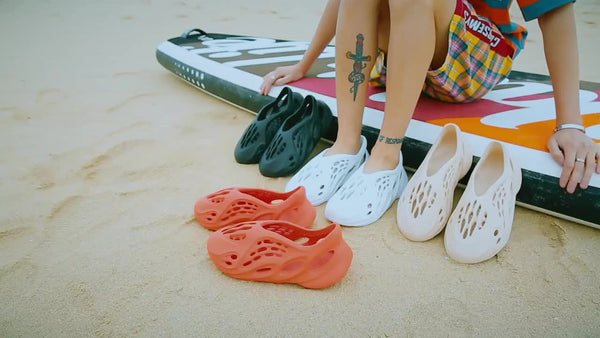 Sandalias Deportivas de Playa con Perforaciones - Comodidad Romana