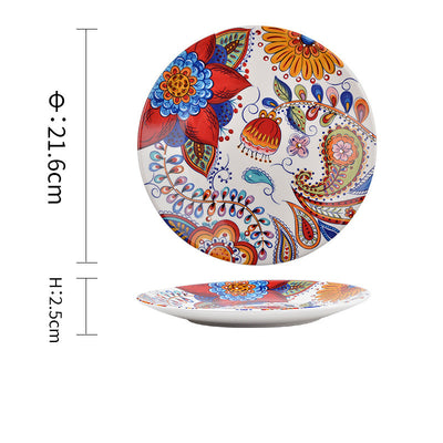 Vajilla Cerámica Bohemia con Diseño Artesanal - Image 7