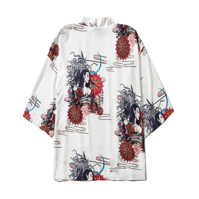 Bata Kimono Suelta de Lino - Image 15