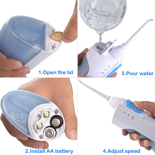 Irrigador Bucal Portátil - Limpiador de Dientes con Chorro de Agua - Image 4
