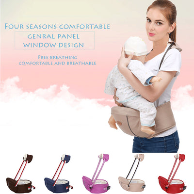 Cargador de Bebé 2 en 1 con Asiento de Cadera - Portátil y Ergonómico - Image 3