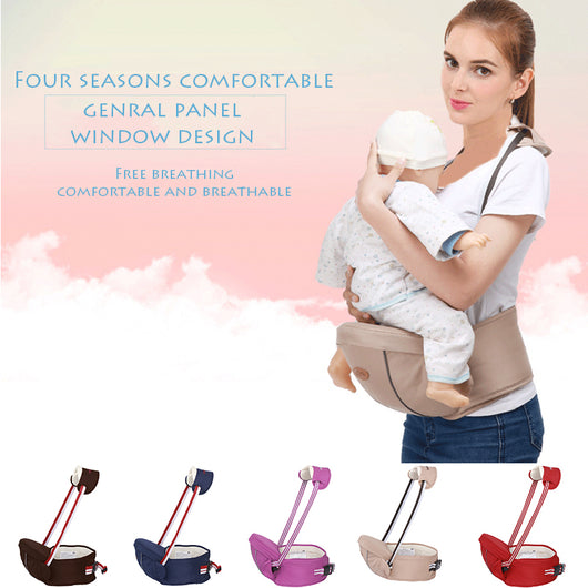 Cargador de Bebé 2 en 1 con Asiento de Cadera - Portátil y Ergonómico - Image 3