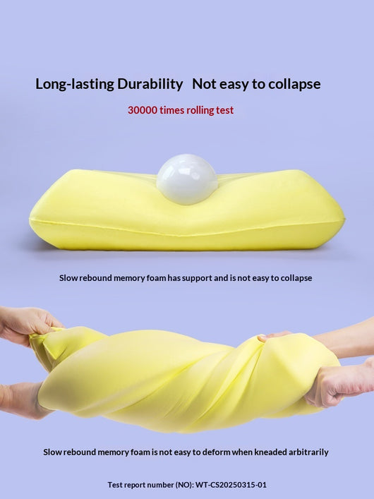 Almohada Elevada de Espuma Viscoelástica Reforzada Anti-Colapso - Image 5