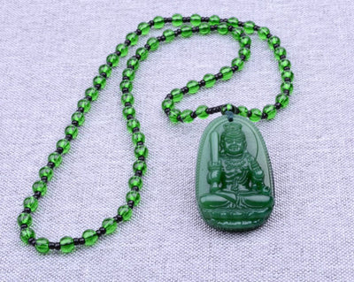 Colgante de Jaspe Verde con Patrono Zodiacal - Image 8