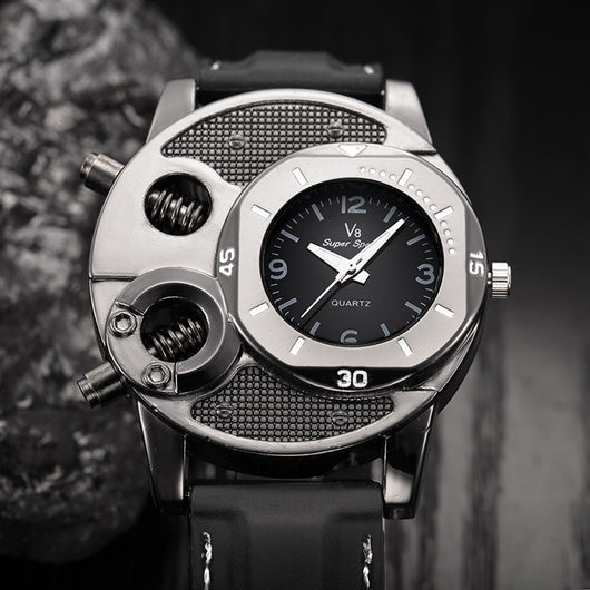 Reloj de Cuarzo V8 Deportivo - Resistente y de Lujo Directo de Fábrica - Image 5