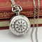Reloj de Bolsillo con Cadena Plateada