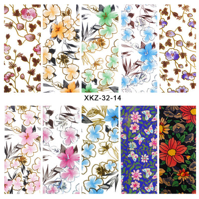 Papel Decorativo para Uñas Mariposas, Flores y Estrellas - Edición Día de Enamorados - Image 8