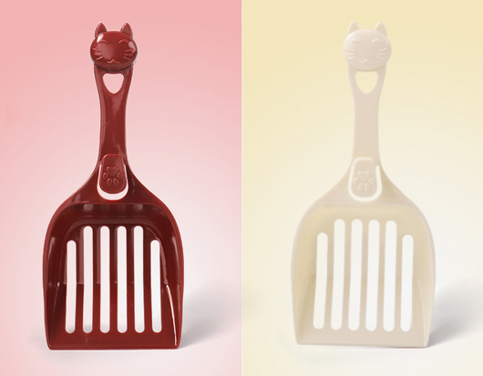 Pala Recogedora de Arena para Gatos con Diseño Ergonómico - Image 3