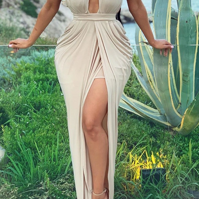 Vestido Halter sin Mangas - Image 5