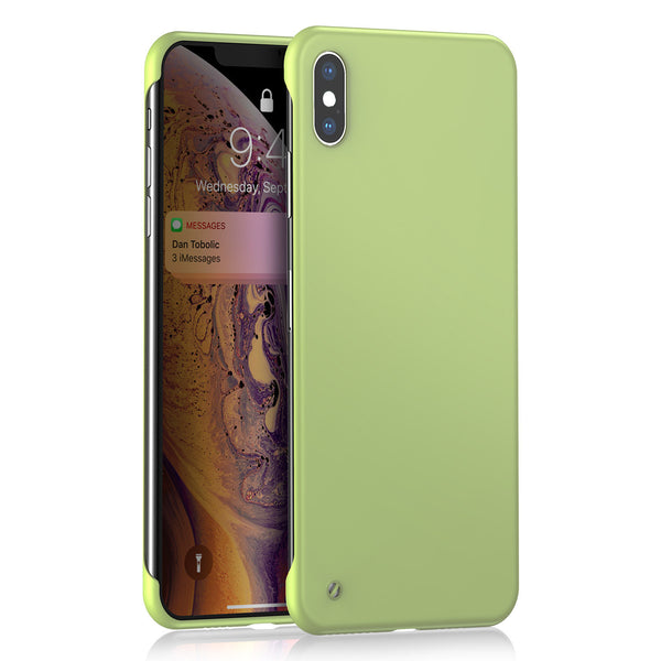 Funda de celular minimalista sin bordes en color sólido