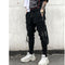 Pantalones Casuales Harlan Wei con Detalles de Cinta