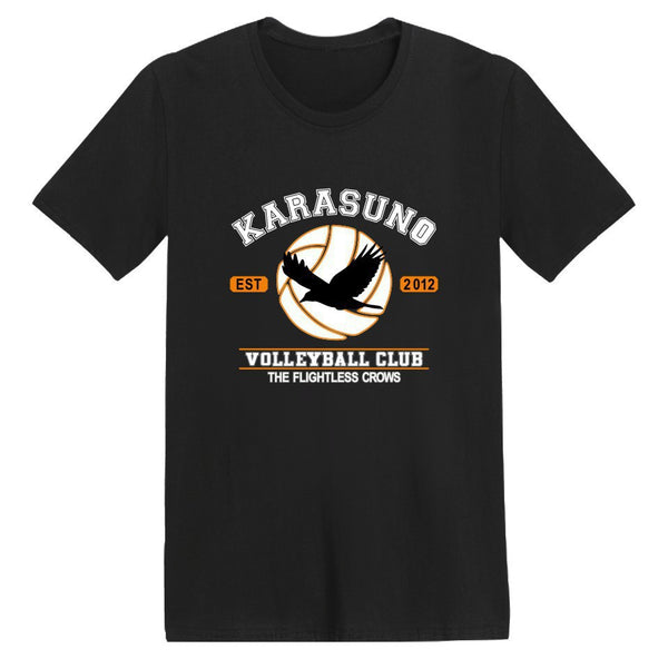 Camiseta Haikyuu para Hombre - Diseño Anime Harajuku