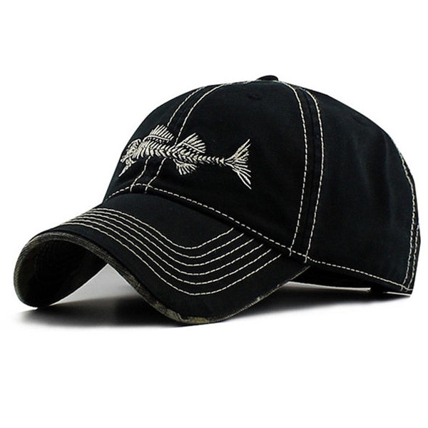 Gorra de Béisbol Hip-hop con Bordado de Espina de Pescado - Image 8