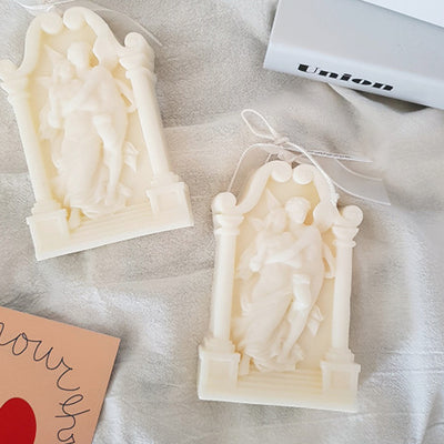 Molde de Silicona para Velas Aromáticas con Diseño de Ángeles y Pasteles - Image 4
