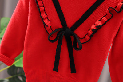 Suéter Infantil con Volantes para Niña - Pullover Otoño Invierno - Image 17