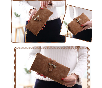 Billetera Multifuncional con Monedero y Llavero para Mujer - Image 16