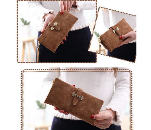 Billetera Multifuncional con Monedero y Llavero para Mujer - Image 16