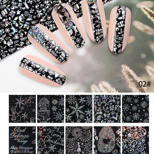Stickers de Uñas Estrella Navideña - Image 8