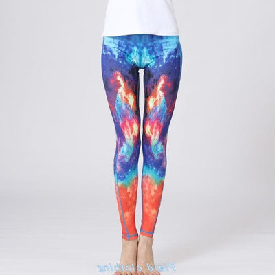 Pantalones de yoga estampados para mujer - Image 11