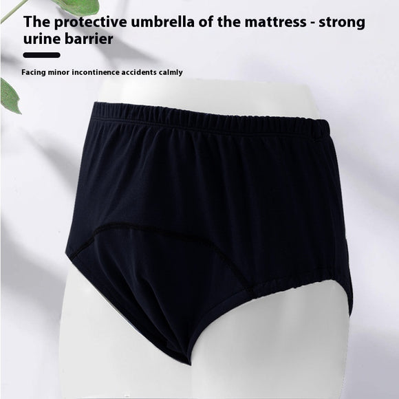 Ropa Interior Unisex a Prueba de Fugas para Adultos, de Algodón Puro y Transpirable