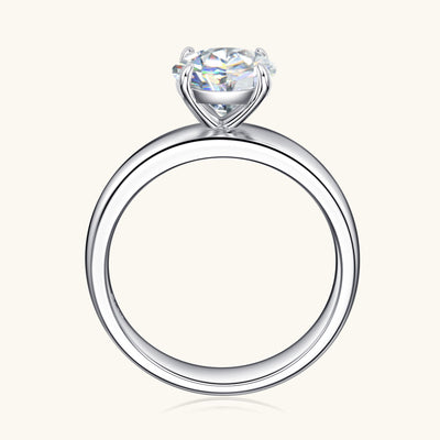 Anillo de Boda Moissanita Diseño Europeo y Americano - Image 3