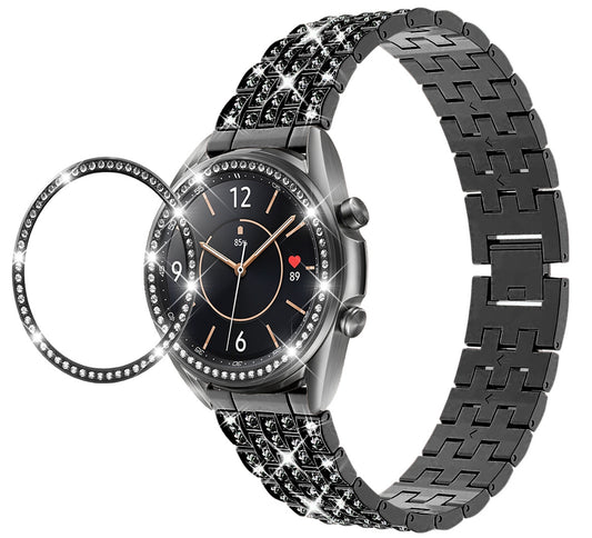 Correa de Diamantes Compatible con Samsung Watch