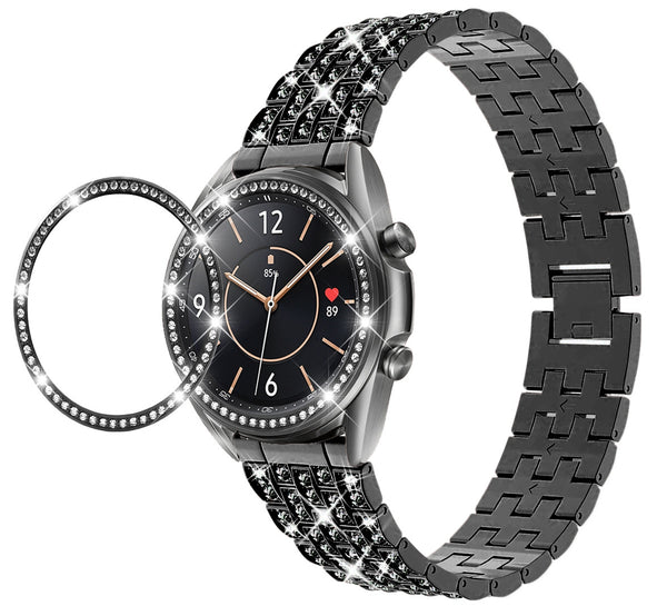 Correa de Diamantes Compatible con Samsung Watch