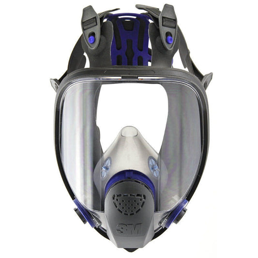 Máscara Facial de Silicona Protectora Contra Gases y Polvo - Image 2