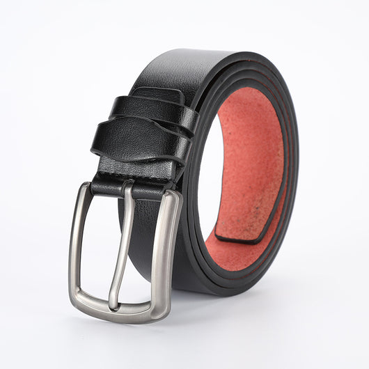 Cinturón Casual de Cuero Sintético para Hombre con Hebilla de Pasador - Image 15