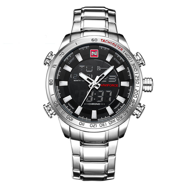 Reloj de Cuarzo para Hombre con Esfera Luminosa