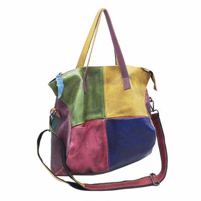 Bolsa Mensajera de Cuero Genuino Vintage con Acabado Cepillado - Image 13