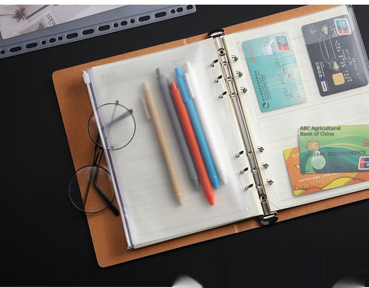 Bolsa Organizadora Transparente con Cierre para Cuadernos A5/A6 y Tarjetas - Image 35