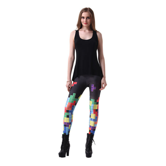 Pantalones de Seda Estampados Multicolor - Diseño Sexy y Moderno - Image 2