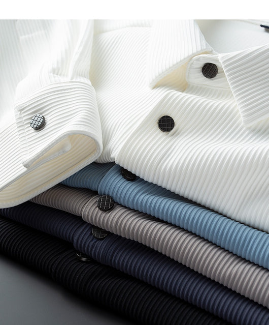 Camisa Blanca Ejecutiva sin Planchado Anti-arrugas - Image 14