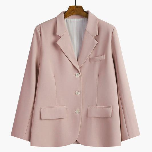 Blazer Suelto Negro para Primavera Mujer - Image 2