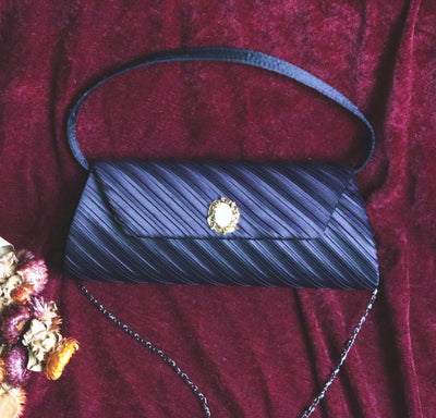 Bolso Vintage Crossbody con Cadena de Perforación y Asa de Mano - Image 22