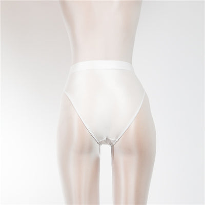 Braguitas de Talle Alto Efecto Brillante para Mujer - Image 2