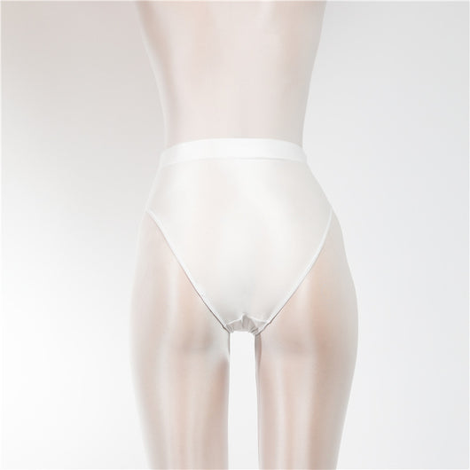 Braguitas de Talle Alto Efecto Brillante para Mujer - Image 2