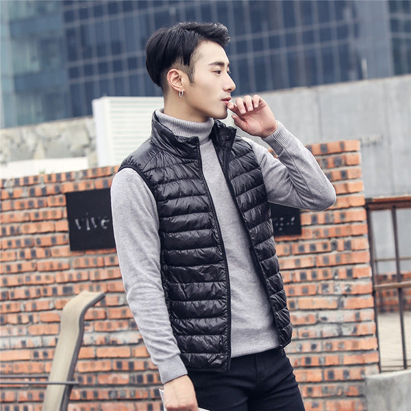 Chaleco Acolchado Ligero para Hombre Tallas Grandes