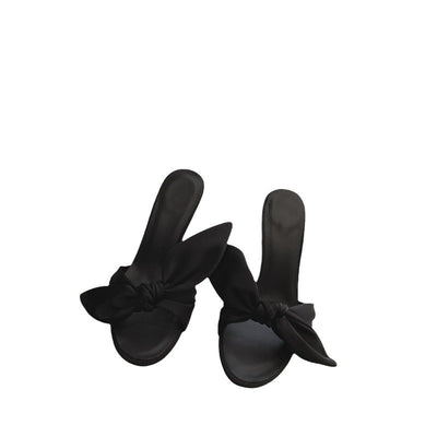 Sandalias de Tacón Stiletto con Moño para Mujer - Image 12
