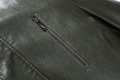 Chaqueta de Cuero Premium para Hombre con Forro Polar Grueso - Image 29