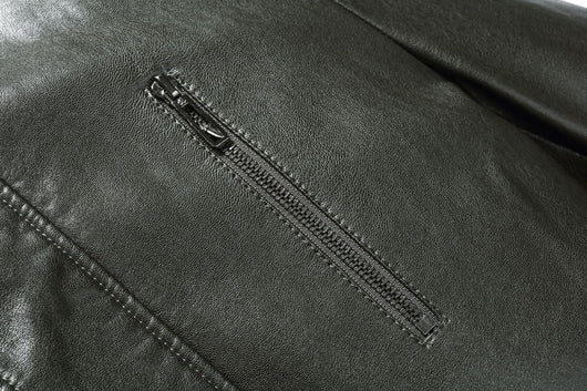Chaqueta de Cuero Premium para Hombre con Forro Polar Grueso - Image 29