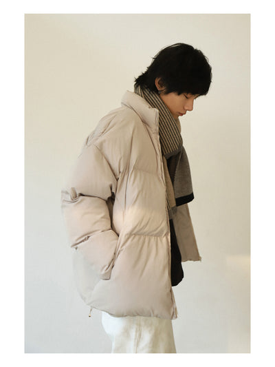 Bufanda Reversible a Rayas con Bloques de Color - Calidez y Grosor Premium - Image 22