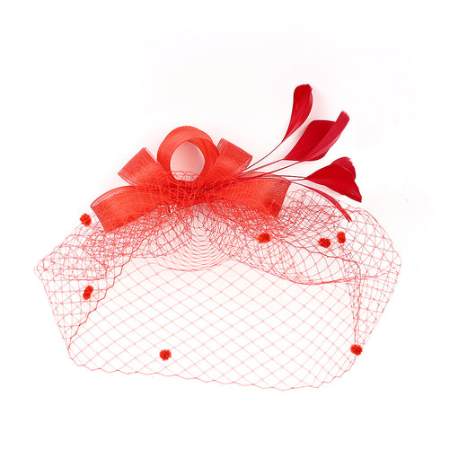Tocado de Novia con Velo, Lazo y Sombrero de Copa - Image 29