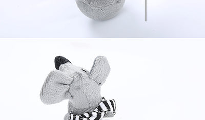 Juguete Interactivo para Gatos - Ratón de Peluche con Plumas y Movimiento - Image 4
